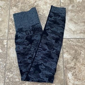 Gymshark black camo leggings